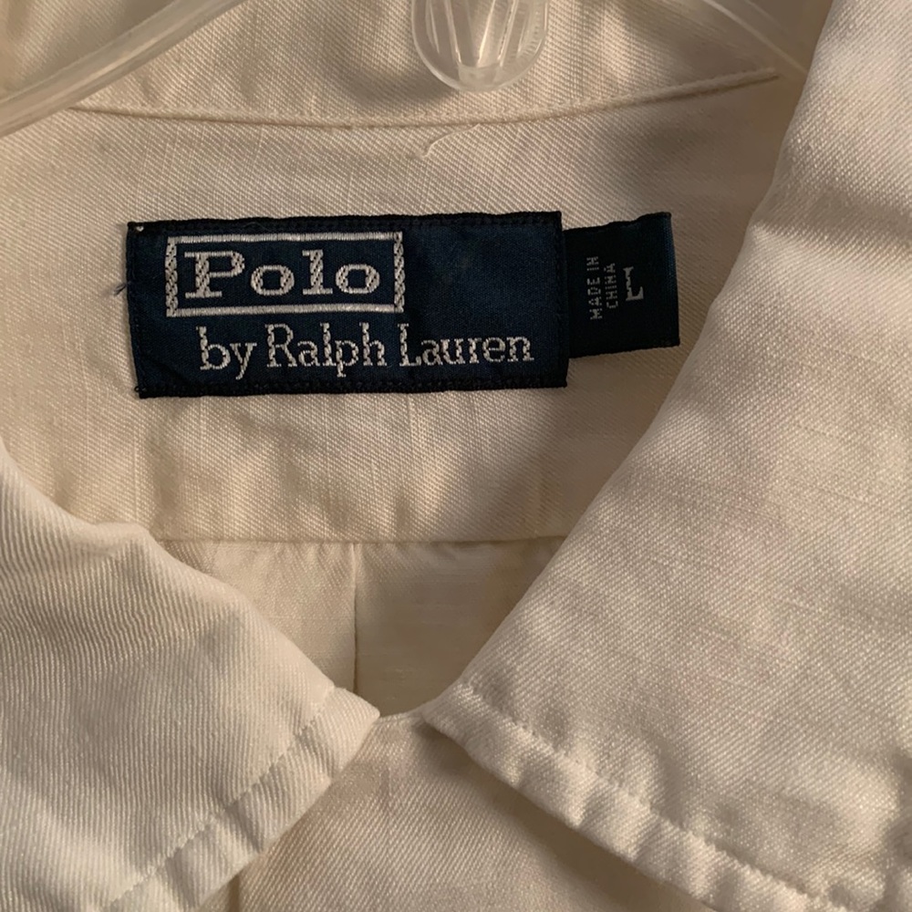 Ralph Lauren polo shirt cream